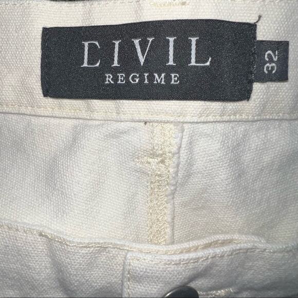 Civil Regime Mens Patchwork Utility Pant - Picture 3 of 4